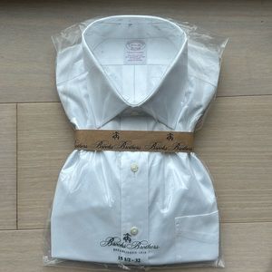 Stretch Supima® Cotton Non-Iron Pinpoint Oxford Ainsley Collar Dress Shirt